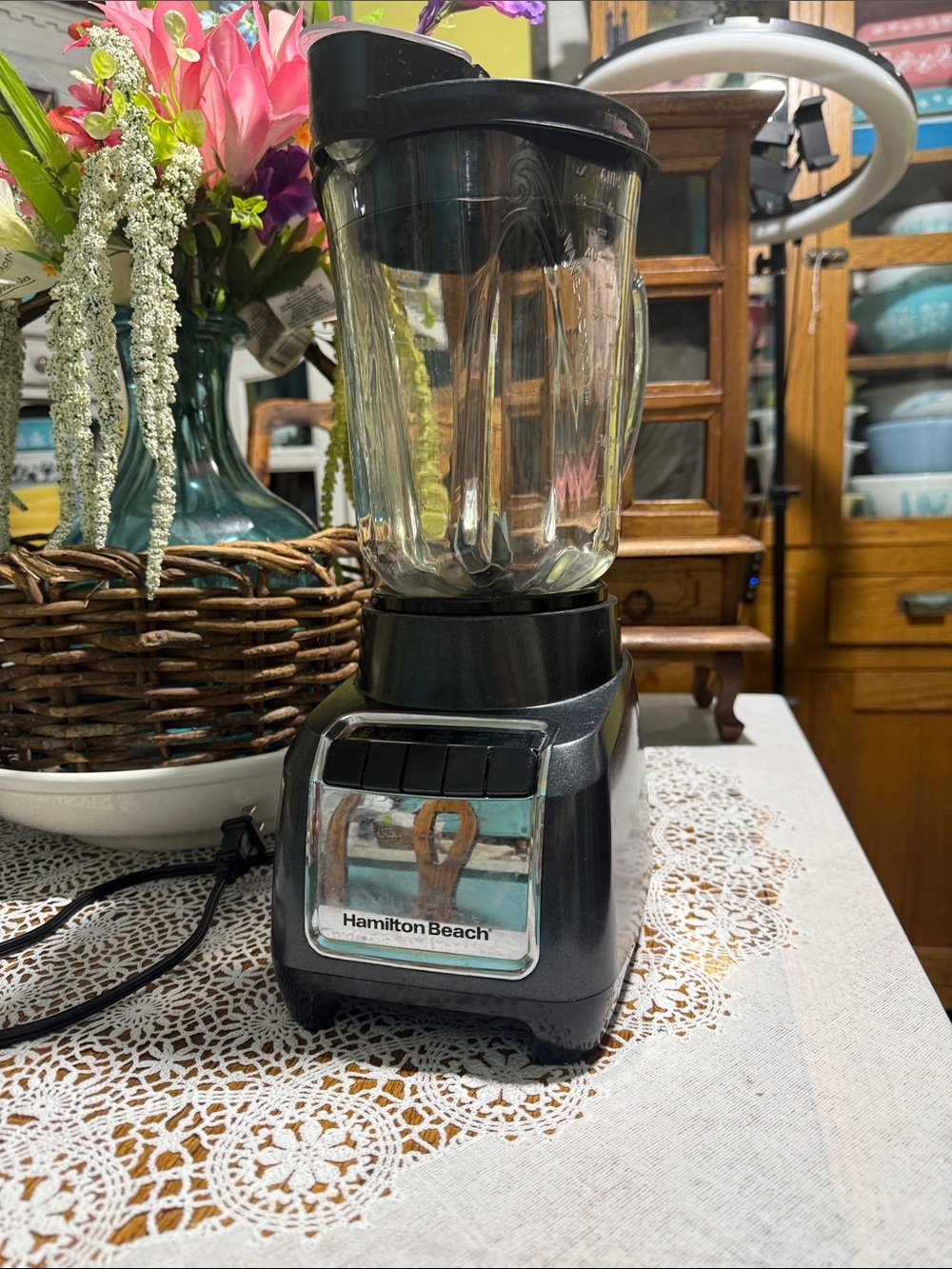 Hamilton Beach Black wave action Countertop Blender